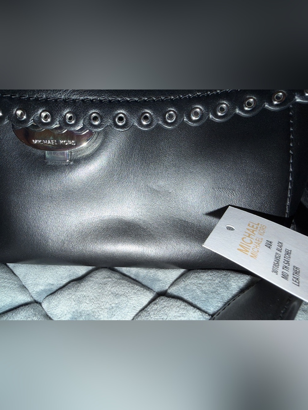 Michael Kors Ava Top Handle Cross Body Satchel - Picture 6 of 8